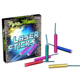 Laser Sticks, 12 Stuks